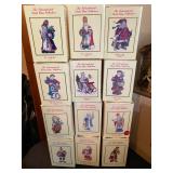 the international Santa Claus collection figurines