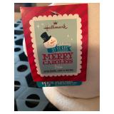 Hallmark Merry Carolers musical snowmen plush figurines