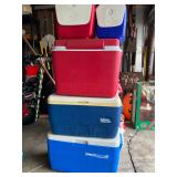 igloo & Coleman coolers