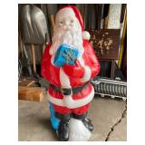 blow mold - santa
