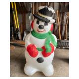 blow mold - snowman
