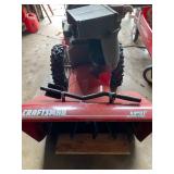 craftsman 8.5 HP 27" electric start snowblower