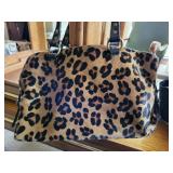 Claudia Firenze Genuine leather handbag animal print