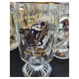 Hollywood Gold cup Native Diver glass