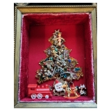 Handmade deco made from costume jewlery