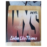 INXS - listen like thieves LP record