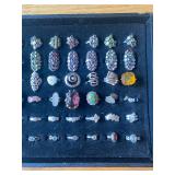 Jewlery - Rings lots of sterling silver