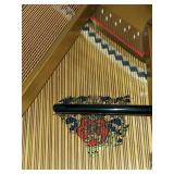 Wurlitzer Baby grand piano Ebony (black), matching bench