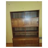 Vintage 1970’s Domino Mobler midcentury Danish modern bookcase - wall unit
