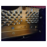 Wurlitzer Baby grand piano Ebony (black), matching bench