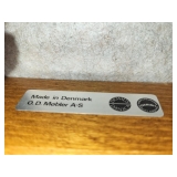 OD Mobler table with 4- chairs model Domus Danica teakwood Denmark 1960’s