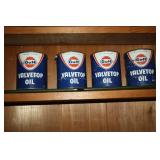 GULF OIL CANS