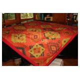 VINTAGE WOOL INDIAN BLANKET