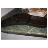 VINTAGE LARGE TEAK WOOD BOWL