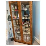 Henredon light up curio display