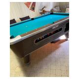 Billiards pool table