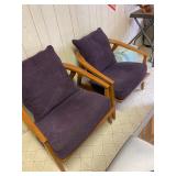 Mid-century modern lounge chair by home chair co of Ronda Ne-a (2 chairs)