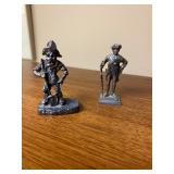 pewter  figurines 