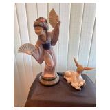 Lladro – Madame Butterfly or Japanese with Fan