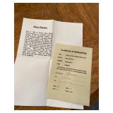 Springstone sculpture by Obert Marime titled Adam and Eve Modest before God