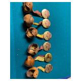 vintage Minnesota gophers football homecoming pinback buttons