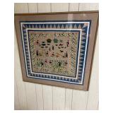 Vintage Hmong story cloth