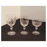 Stuart Crystal pattern Regency