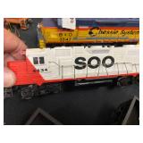 HO SOO train engine locomotive