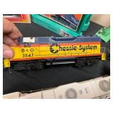HO Cheesie System B & O train engine locomotive