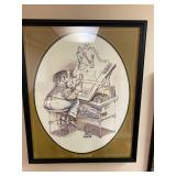 Vintage Gary Patterson lithograph