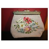 VINTAGE NEEDLEPOINT PURSE