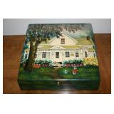 HANDPAINTED WRITING BOX