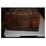 MILLER BREWER WOOD BOX