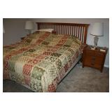 KING BED , STICKLEY STYLE