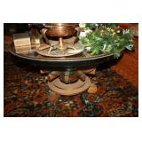 WAGON WHEEL TABLE 