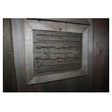 FRAMED BARB WIRE SAMPLER