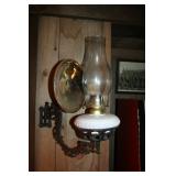 VINTAGE WALL OIL LAMP