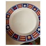 Americana pattern by Tienshan Dinnerware