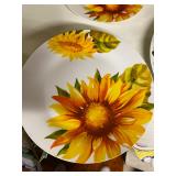 Sunflower pattern by Royal Norfolk Dinnerware