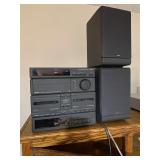 Denon Cellena G-05 USR-05 Vintage Receiver with speakers