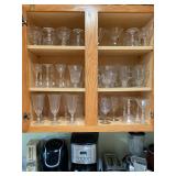 Tons of glassware