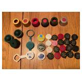  Bottle Caps Stoppers  Plastic Metal