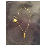 14K gold necklace