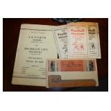 LA PORTE SLICES VS MICHIGAN CITY RED DEVILS 1934 - 36