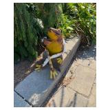 Frog Metal Yard Art
