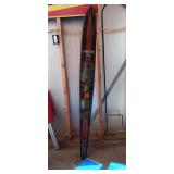 Vintage Connelly Hook Wood Ski