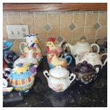 Beautiful Tea pots and pitcher assortment