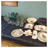 SPODE Christmas dishes