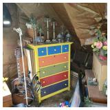 colorful dresser 