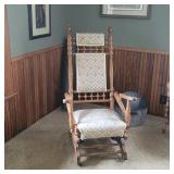 Antique Rocking chair Hand Carved